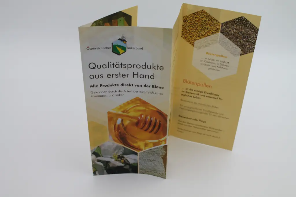 Produktfolder "Qualitätsprodukte aus erster Hand" - 50 Stk.